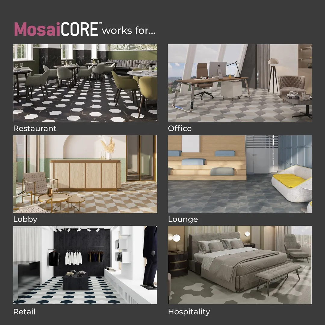 Lucida USA Basketweave Brown Patterned Look 28-mil x 10-in W x 16-in L Waterproof Glue Down Luxury Vinyl Tile Flooring (15.15-sq ft/ Carton), photo 13 of 14