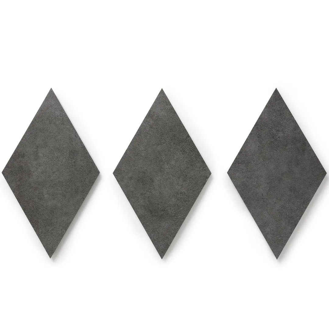 Lucida USA Mineral Gray Stone Look 28-mil x 10-in W x 16-in L Waterproof Glue Down Luxury Vinyl Tile Flooring (15.15-sq ft/ Carton), photo 2 of 12