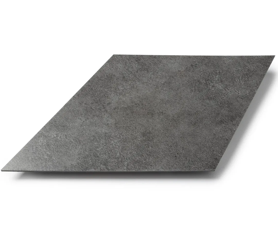 Lucida USA Mineral Gray Stone Look 28-mil x 10-in W x 16-in L Waterproof Glue Down Luxury Vinyl Tile Flooring (15.15-sq ft/ Carton), photo 5 of 12