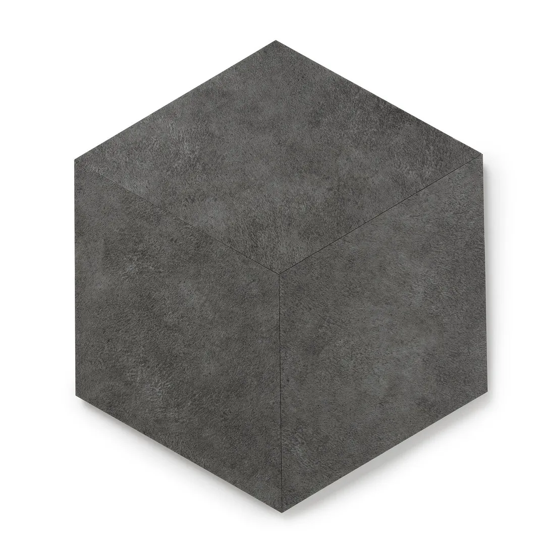 Lucida USA Mineral Gray Stone Look 28-mil x 10-in W x 16-in L Waterproof Glue Down Luxury Vinyl Tile Flooring (15.15-sq ft/ Carton), photo 3 of 12