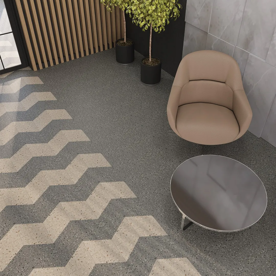 Lucida USA MosaiCore Alpine Rock 10-in x 10-in Waterproof Luxury Vinyl Tile Flooring (15.15-sq ft Carton), photo 7 of 8