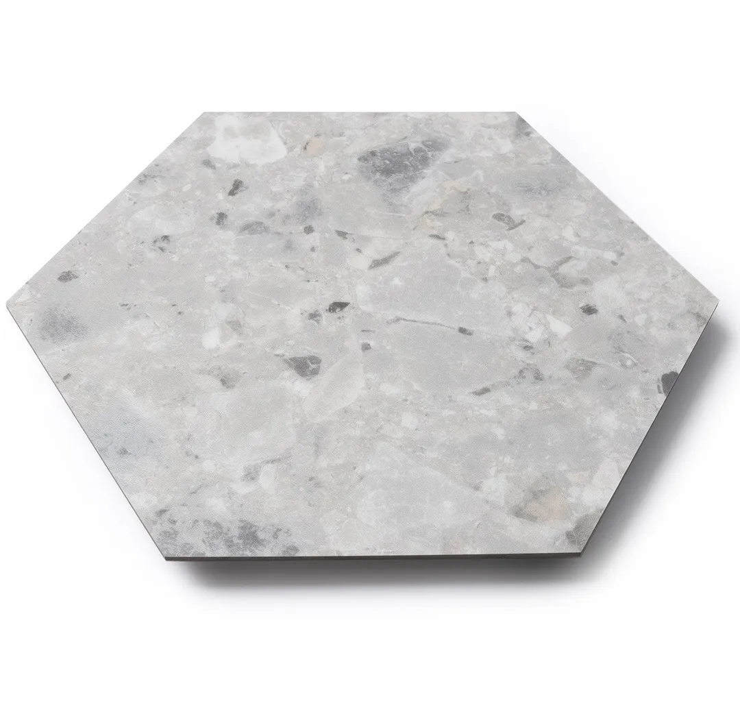 Lucida USA MosaiCore Bone Quartz 9-in x 9-in Waterproof Luxury Vinyl Tile Flooring, 28-mil Wear Layer (12.25-sq ft/Carton), photo 5 of 8