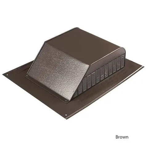 MasterFlow 960 Series Aluminum Slant‑Back Roof Louver with Weather Filter