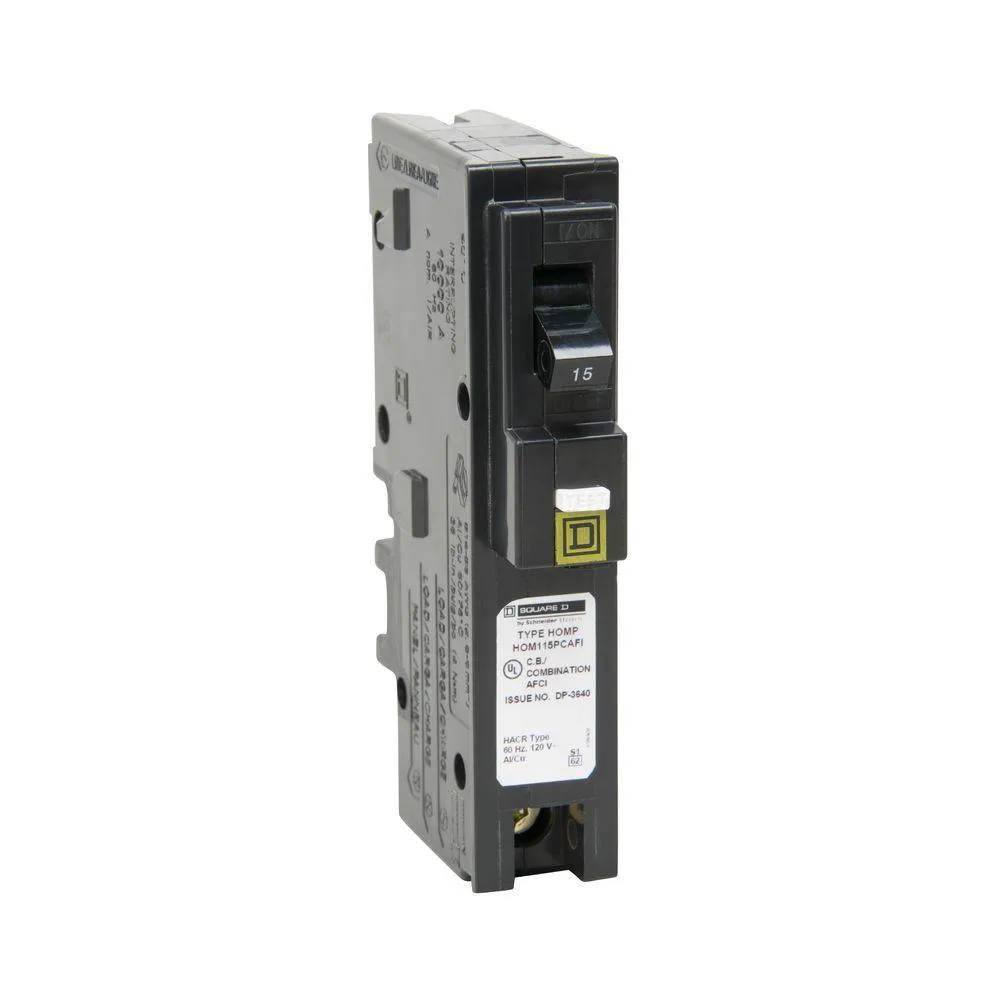 Schneider Electric Square D Homeline 20 Amp Single-Pole Plug-On Neutral Dual Function (CAFCI & GFCI) Circuit Breaker, HOM120PDFC, photo 4 of 23