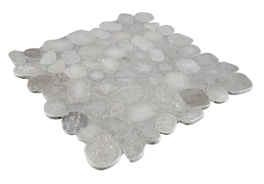 Satori Shoreside Mist 12-in x 12-in Honed Natural Stone Look Mosaic Floor and Wall Tile (1-sq. ft/ Piece), photo 4 of 9