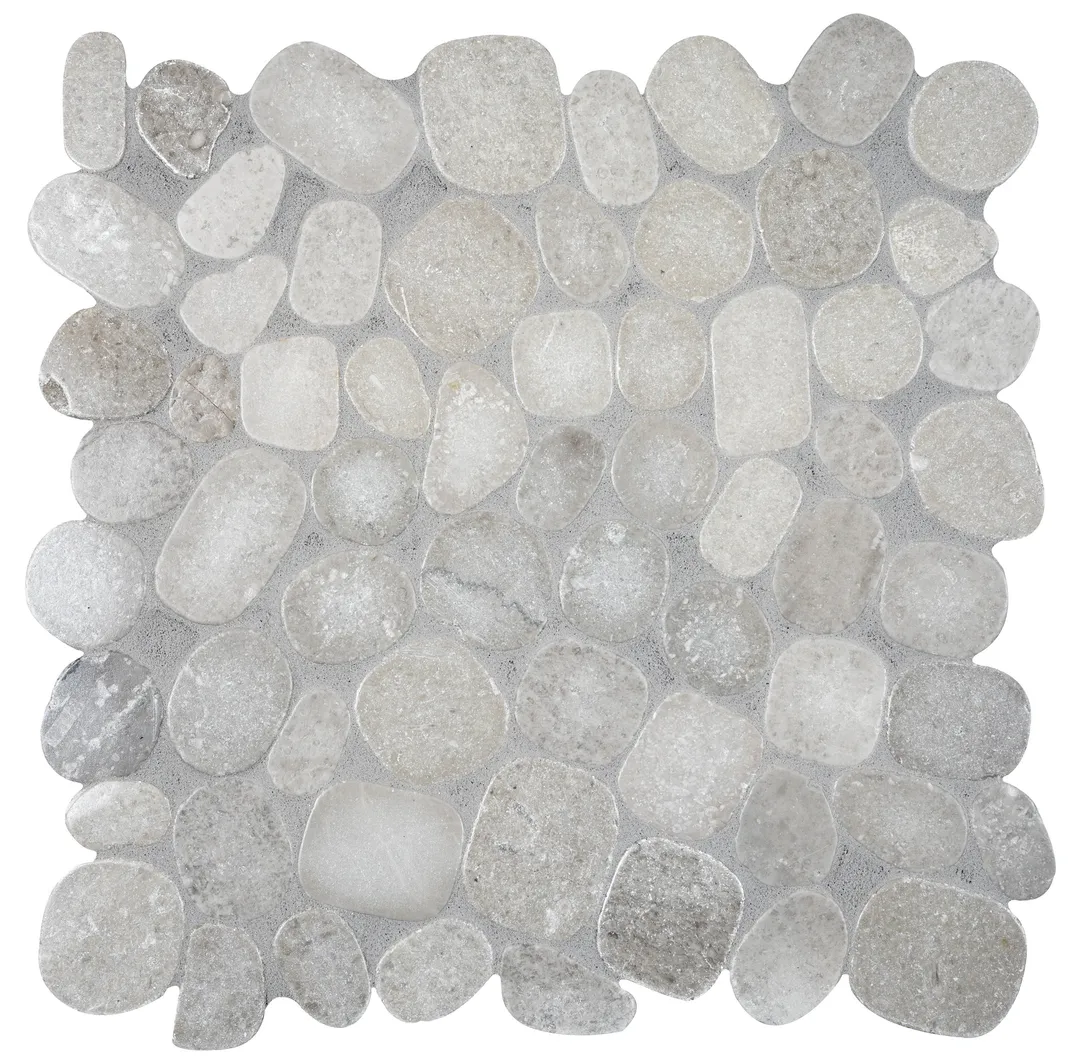 Satori Shoreside Mist 12-in x 12-in Honed Natural Stone Look Mosaic Floor and Wall Tile (1-sq. ft/ Piece), photo 3 of 9