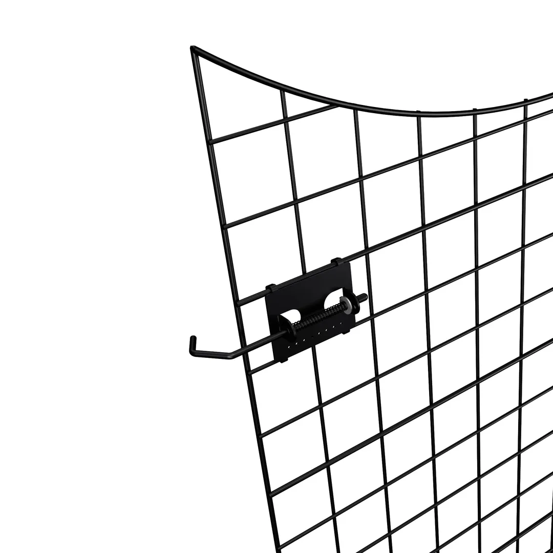 Zippity Outdoor Products 1 Gate 4 Panels 3-ft H x 3-ft W Black Galvanized Iron Scallop No Dig Garden Fence Gate Kit, photo 4 of 8