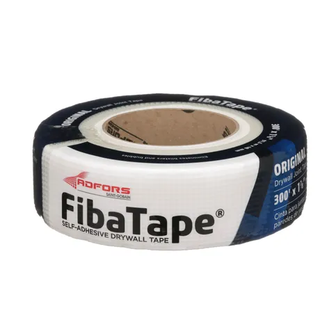 FibaTape Standard White 1.875 in × 300 ft Mesh Construction Self-adhesive Drywall Joint Tape