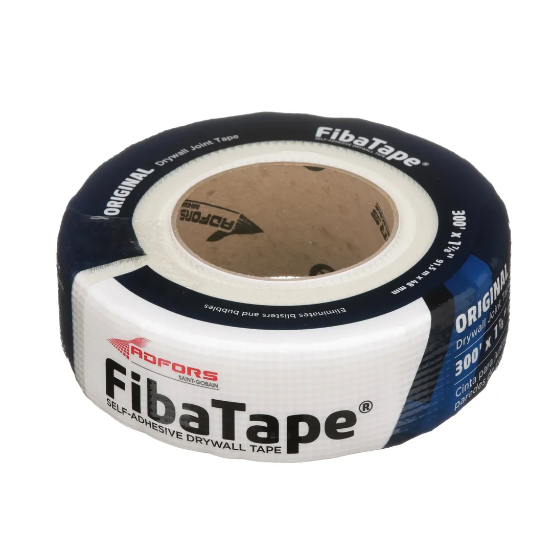 Saint-Gobain ADFORS FibaTape Standard White 1.875-in x 300-ft Mesh Construction Self-adhesive Drywall Joint Tape, photo 5 of 11