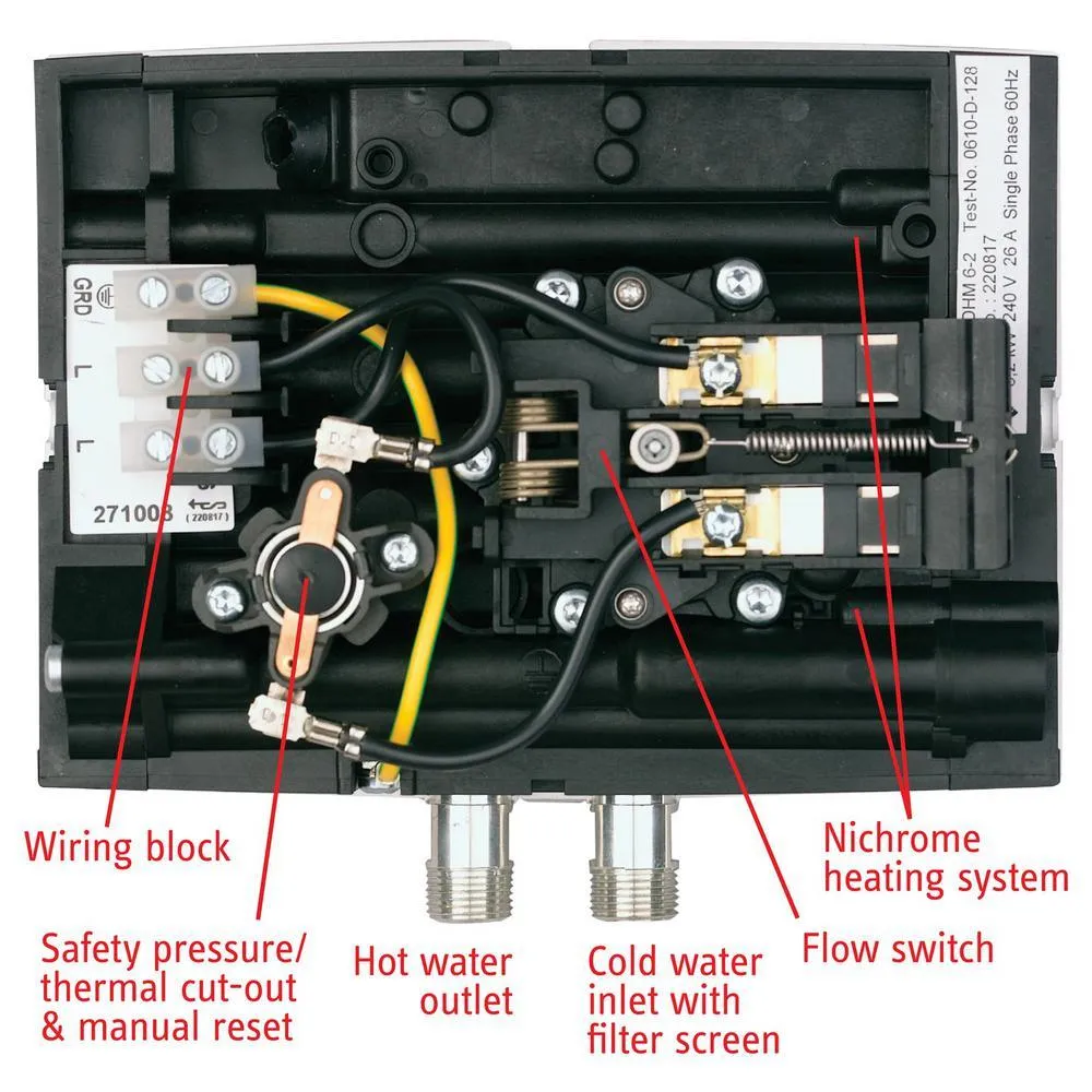 AquaPower 240-Volt 3.5 kW 0.53 GPM Compact Point-of-Use Tankless Electric Water Heater, photo 5 of 9
