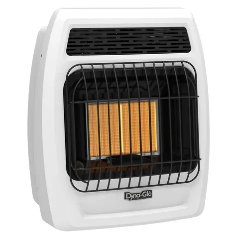 12,000 BTU Vent Free Infrared Natural Gas Thermostatic Wall Heater
