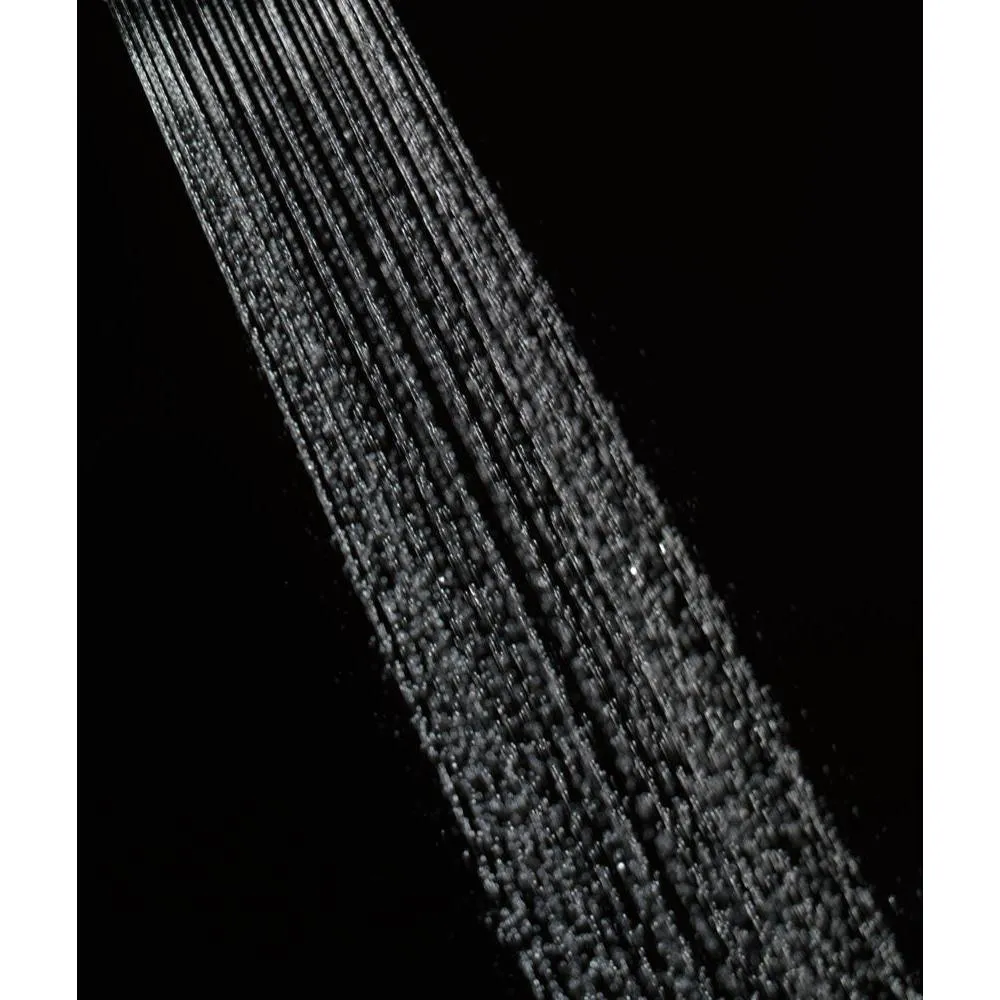 Grail 1-Spray 2 in. Single Wall Mount Handheld Shower Head in Matte Black, photo 5 of 6