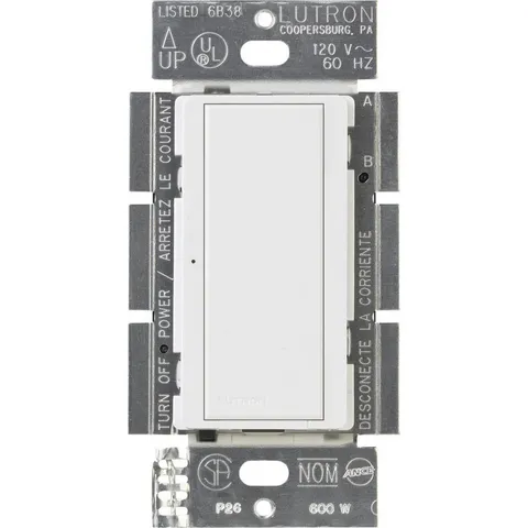 Maestro 8 Amp Multi-Location Digital Switch- White