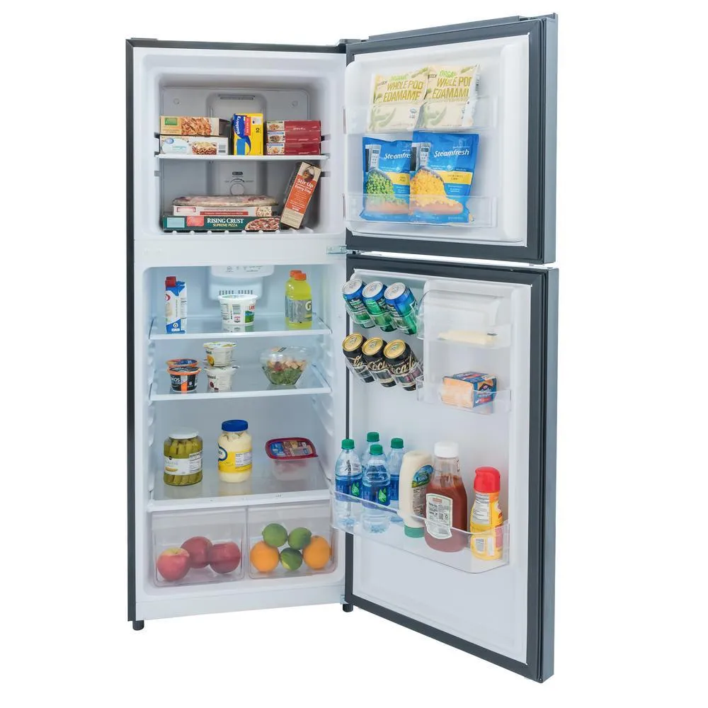 10.1 cu. ft. Top Freezer Refrigerator in Black, photo 12 of 16