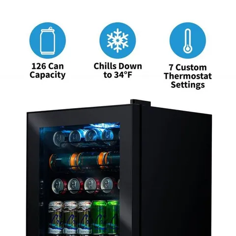 Freestanding 126-Can Capacity