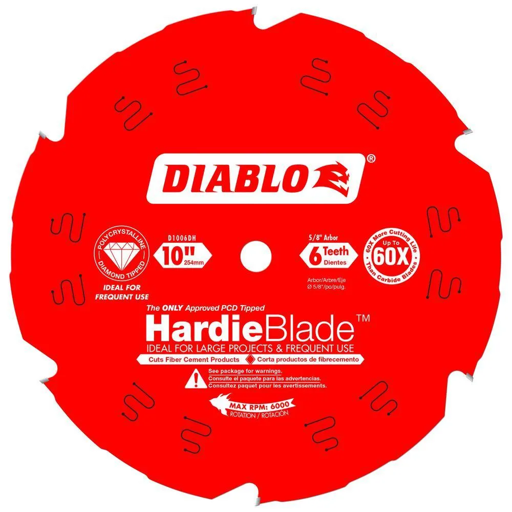 12 in. x 8-Tooth Polycrystalline Diamond (PCD) Tipped James Hardie/Fiber Cement Cutting Saw Blade, photo 17 of 17