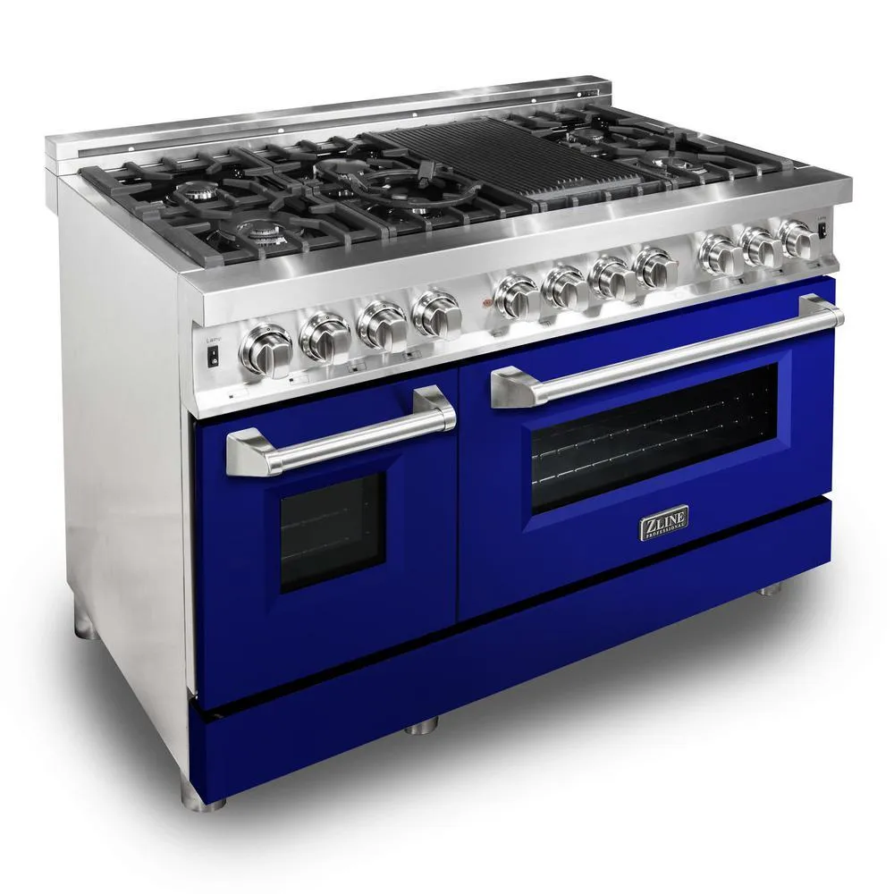 ZLINE 48 in. Professional Dual Fuel Range in Stainless Steel (RA48), photo 17 of 21