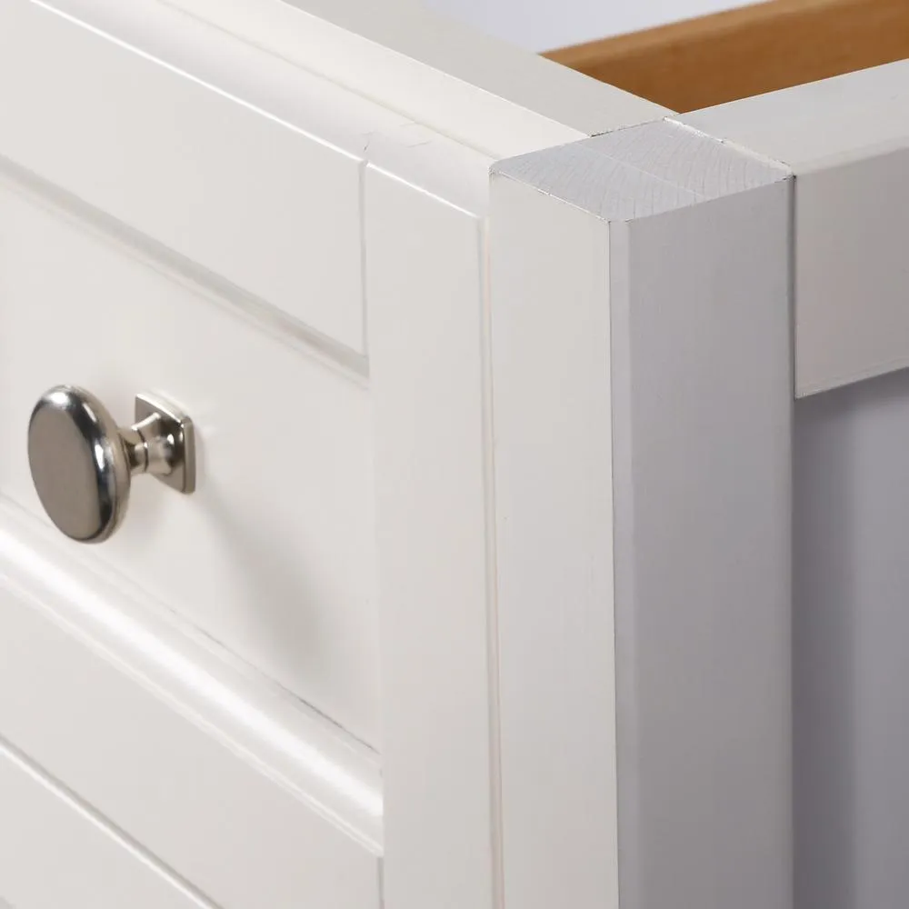 Claxby 48 in. W x 34 in H x 22 in. D Bath Vanity Cabinet Only in Cream, photo 6 of 34