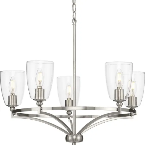 Parkhurst 5-Light Brushed Gray Chandelier