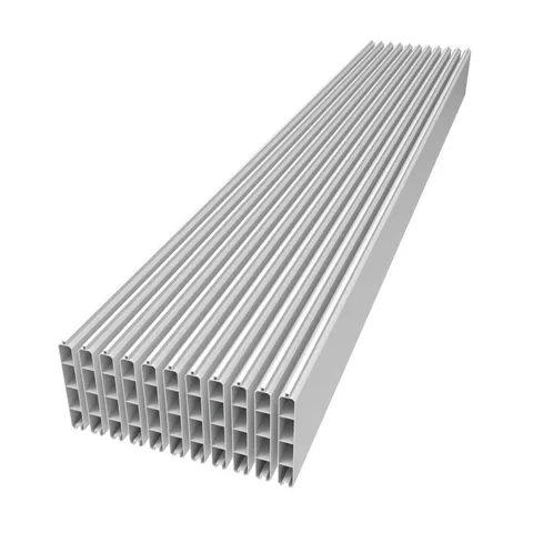 6-ft White Vinyl Privacy Fence Infill