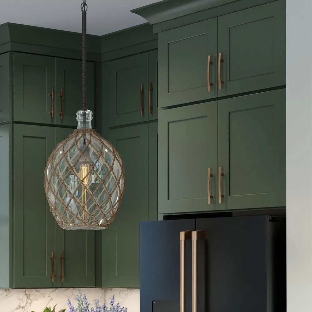 allen + roth Galway 30-in W x 18.125-in H x 24-in D Sage Wall Fully Assembled Cabinet (Flat Panel Shaker Door Style), photo 7 of 15