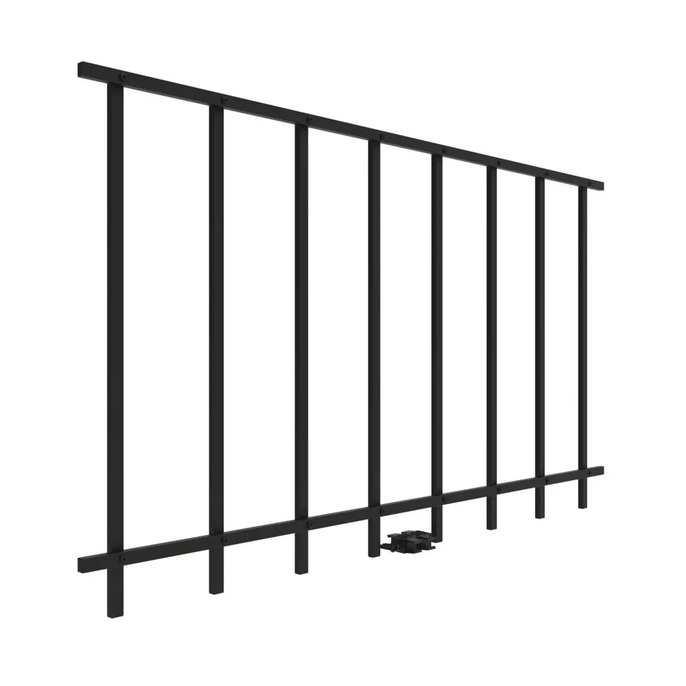 Freedom Standard 35-in Black Metal Puppy Picket Add-on Kit For Metal Fence, photo 2 of 7