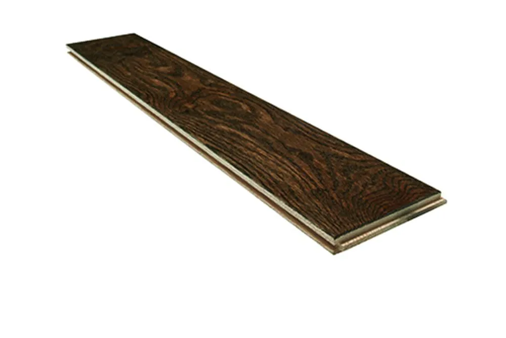 Bruce America's Best Choice Wood Trail Oak Handscraped 3/4-in x 5-in Solid Hardwood Flooring Sample, photo 4 of 7