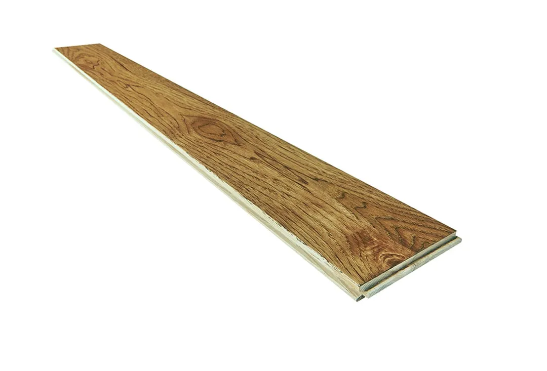 Bruce America's Best Choice Honey Grain Hickory 5-in W x 3/4-in T Smooth/Traditional Solid Hardwood Flooring (23.5-sq ft / Carton), photo 3 of 10