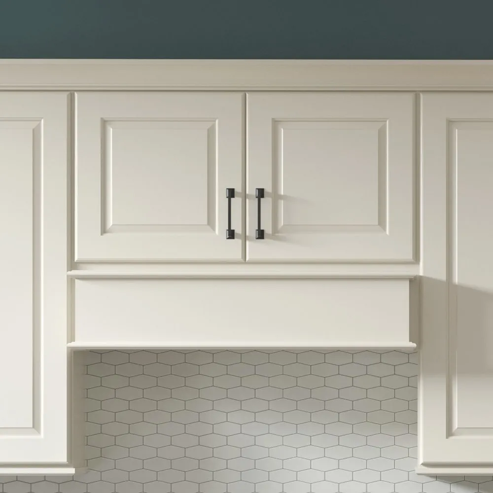allen + roth Pattingham 30-in W x 15.125-in H x 12-in D Harbor Wall Fully Assembled Cabinet (Raised Panel Square Door Style), photo 7 of 15