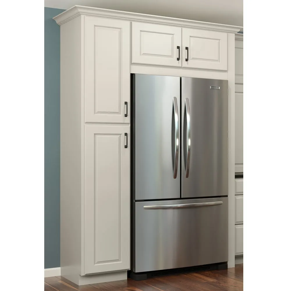 allen + roth Pattingham 18-in W x 84-in H x 24-in D Harbor Pantry Fully Assembled Cabinet (Raised Panel Square Door Style), photo 7 of 14