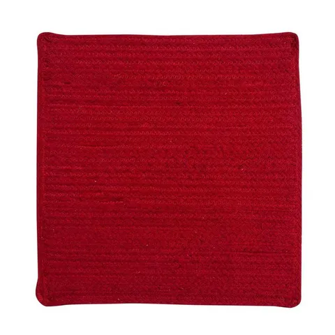 Cotton Solid Red Placemats