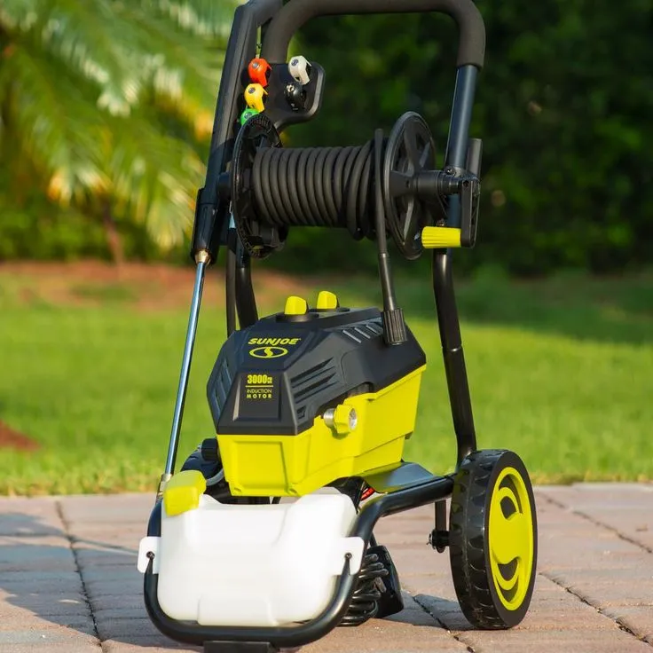Sun Joe 3000 PSI MAX 1.30 GPM 14.5 Amp High Performance Electric Pressure Washer with Hose Reel, photo 3 of 5