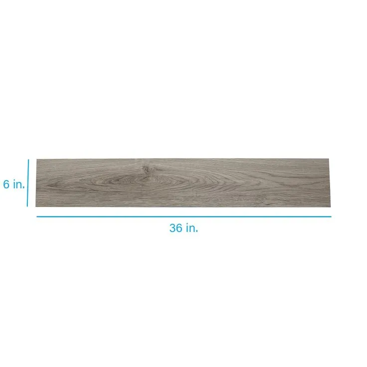 Style Selections Tanglewood Birch 3-mil x 6-in W x 36-in L Water Resistant Peel and Stick Luxury Vinyl Plank Flooring, photo 6 of 8