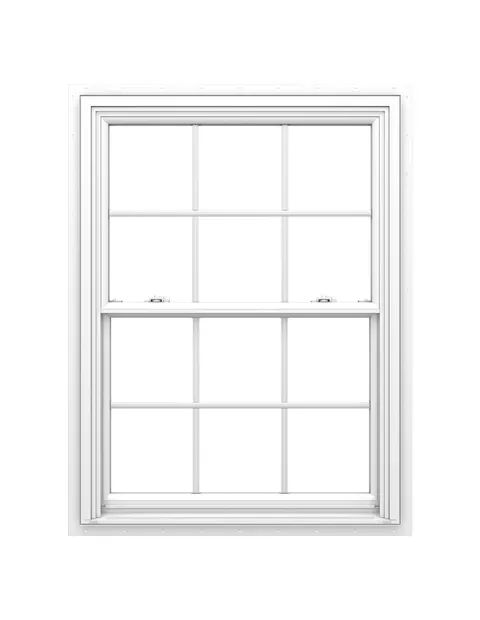 150 Series 31.5 x 53.5 Double-Hung Vinyl Window, Low‑E Argon, Grids