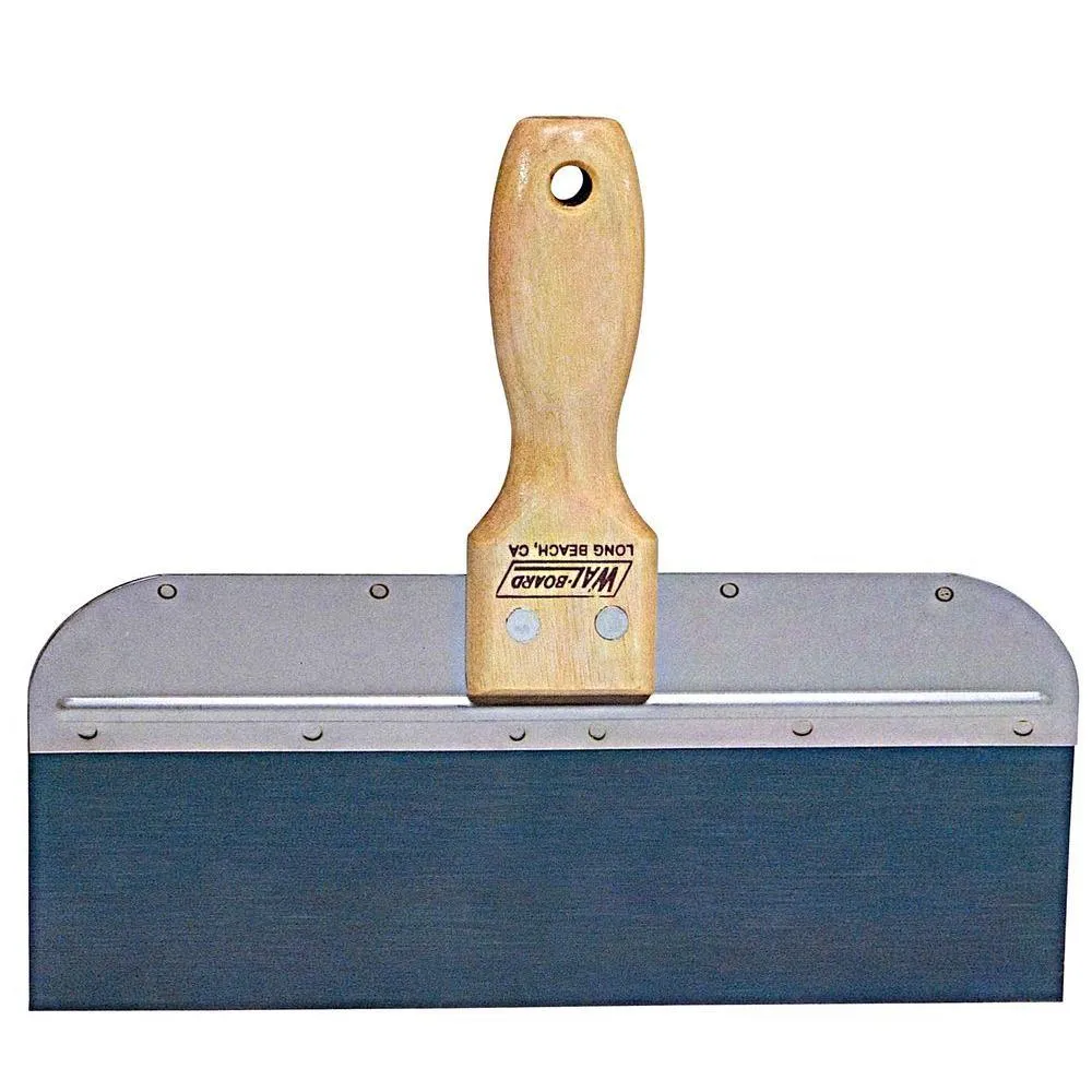 8 in. Blue Steel Taping Knife with Wood Handle, photo 3 of 3