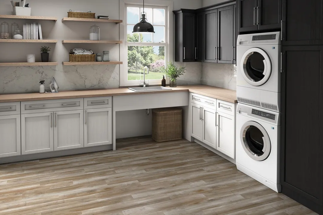 Style Selections Ozark 6-in W x 36-in L x 1.5-mm Peel and Stick Water-Resistant Luxury Vinyl Plank Flooring, 21-sq ft Carton, photo 6 of 8