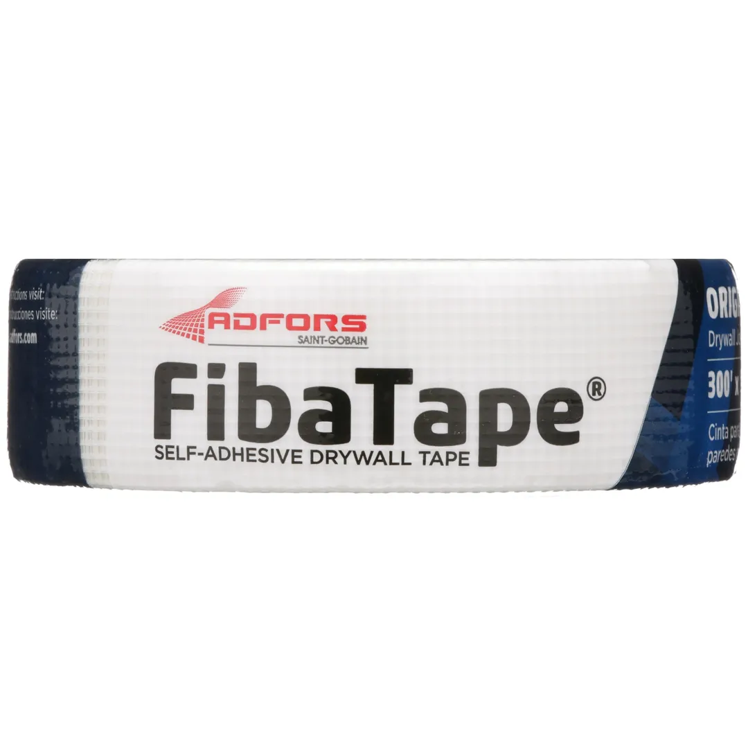Saint-Gobain ADFORS FibaTape Standard White 1.875-in x 300-ft Mesh Construction Self-adhesive Drywall Joint Tape, photo 8 of 11