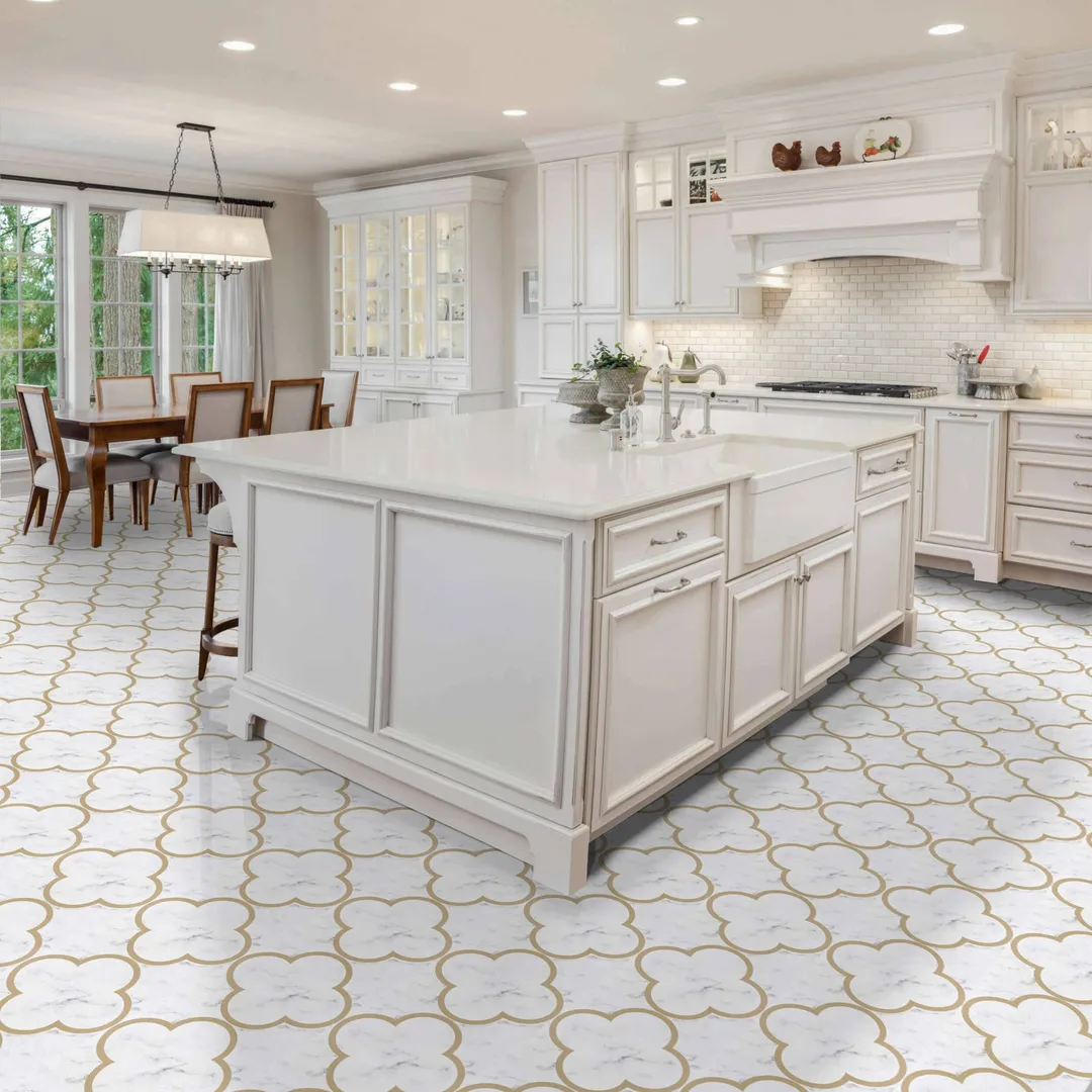 Achim Van Clover 2.75-mil x 12-in W Peel and Stick Patterned look Luxury Vinyl Tile Flooring ( 20-sq ft Carton ), photo 2 of 7