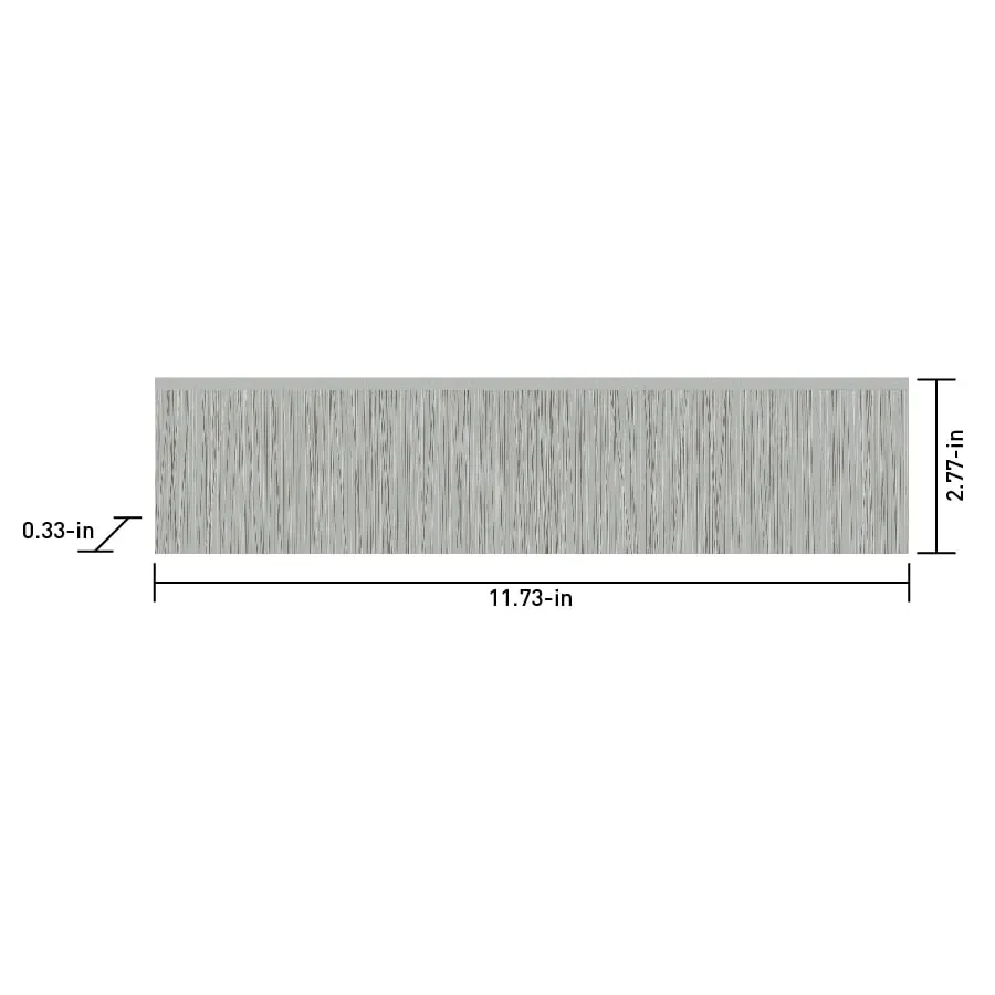 Satori Ikon Mica Matte Bullnose 3-in x 12-in Matte Porcelain Floor and Wall Tile (0.23-sq ft per Piece), photo 4 of 7