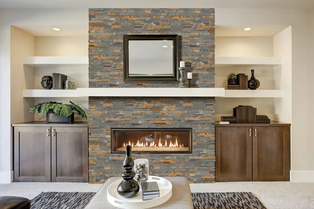Satori Oxide Ledgestone 6-in x 12-in Natural Slate Stone-Look Wall Tile, 0.48-sq ft per Piece, photo 8 of 8
