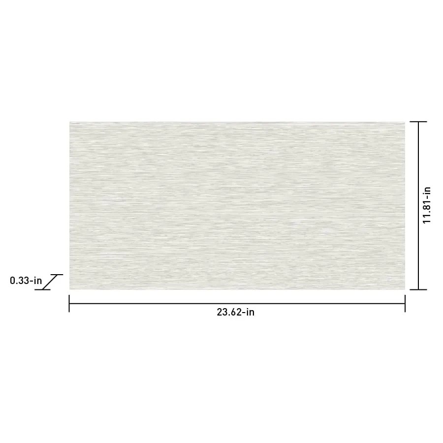 Satori Ikon Glacier 12-in x 24-in Matte Porcelain Subway Floor and Wall Tile (1.94-sq. ft/ Piece), photo 7 of 12