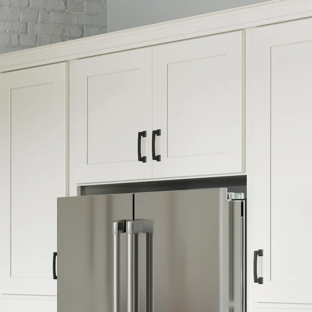 allen + roth Aveley 33-in W x 12.125-in H x 24-in D Linen Wall Fully Assembled Cabinet (Flat Panel Shaker Door Style), photo 11 of 18