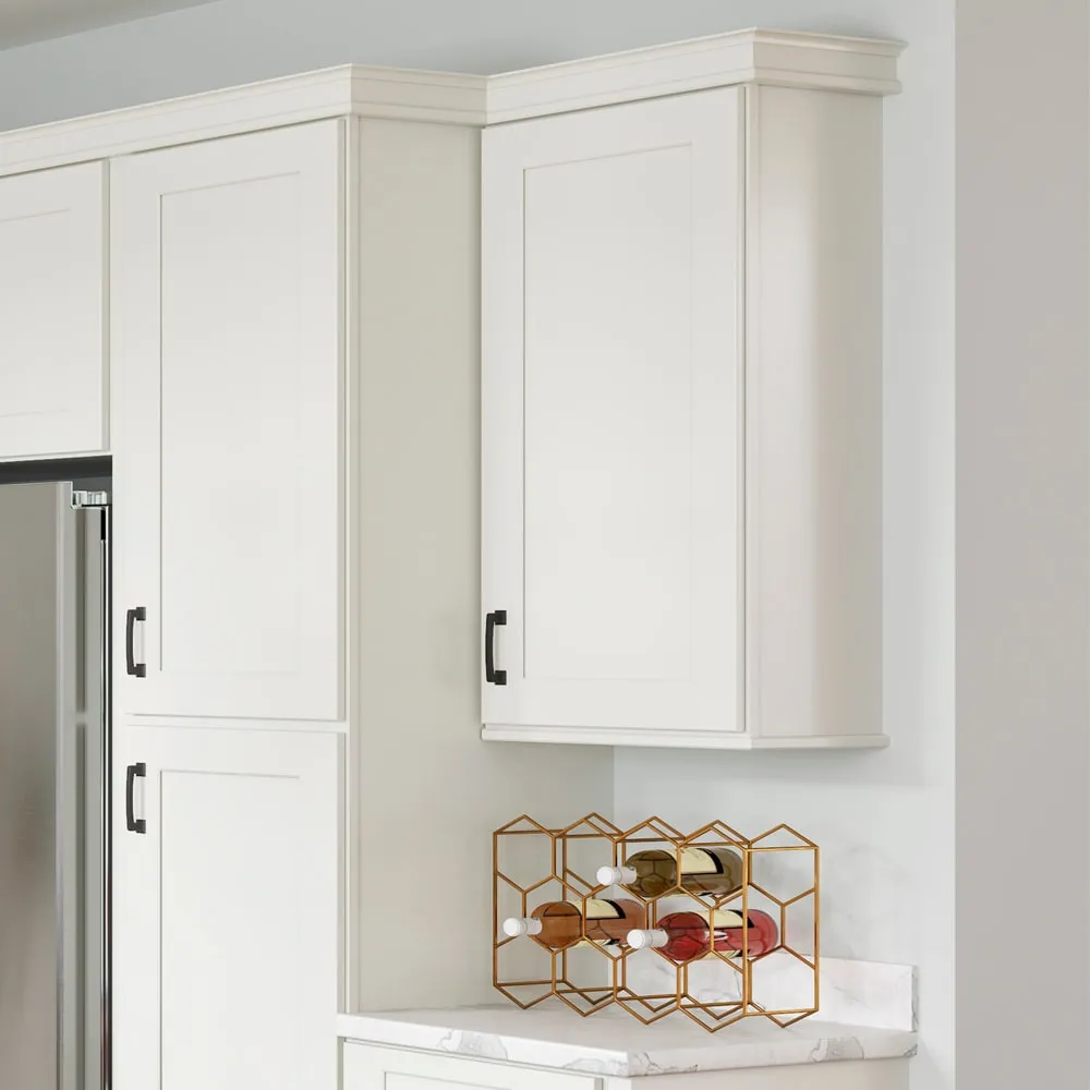 allen + roth Aveley 18-in W x 30.125-in H x 12-in D Linen Wall Fully Assembled Cabinet (Flat Panel Shaker Door Style), photo 11 of 15