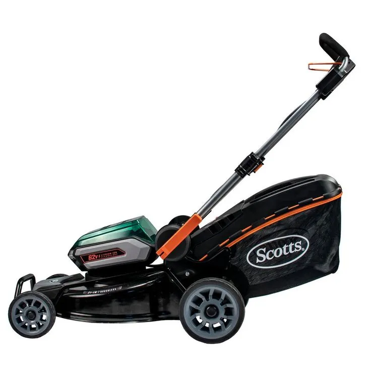 Scotts 21 in. 62-Volt Lithium-Ion Cordless Battery Walk Behind Push Mower with 5 Ah Battery and Charger Included, photo 8 of 10