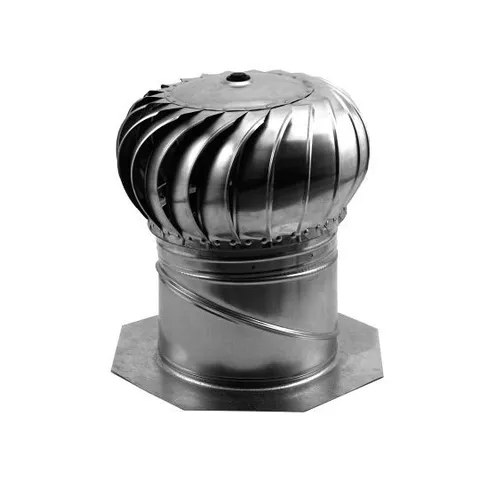 Master Flow Galvanized Internally‑Braced Wind Turbine, 12" Mill Finish