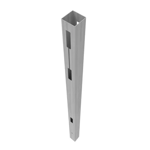 Driftwood Vinyl Line Fence Post