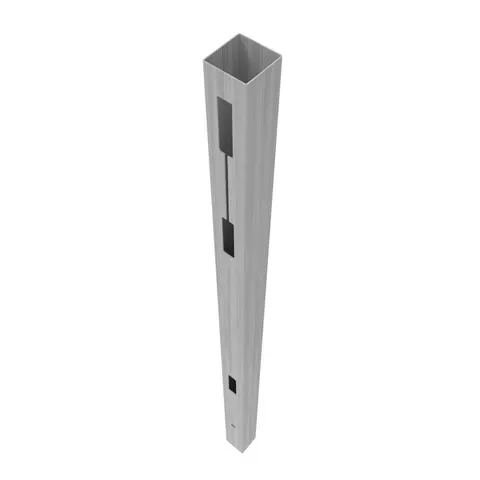 9-ft Driftwood Vinyl End Fence Post