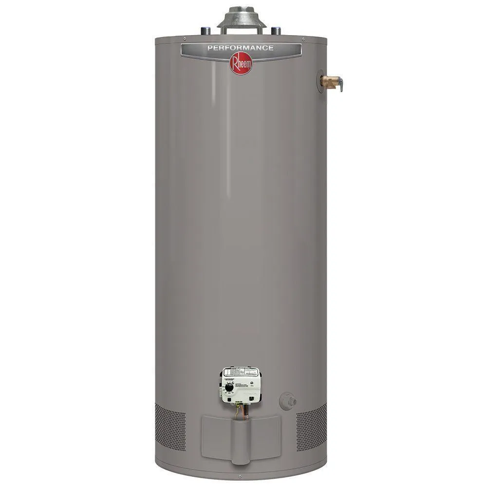 Performance 50 Gal. Short 6 Year 40,000 BTU Natural Gas Tank Water Heater, photo 5 of 6