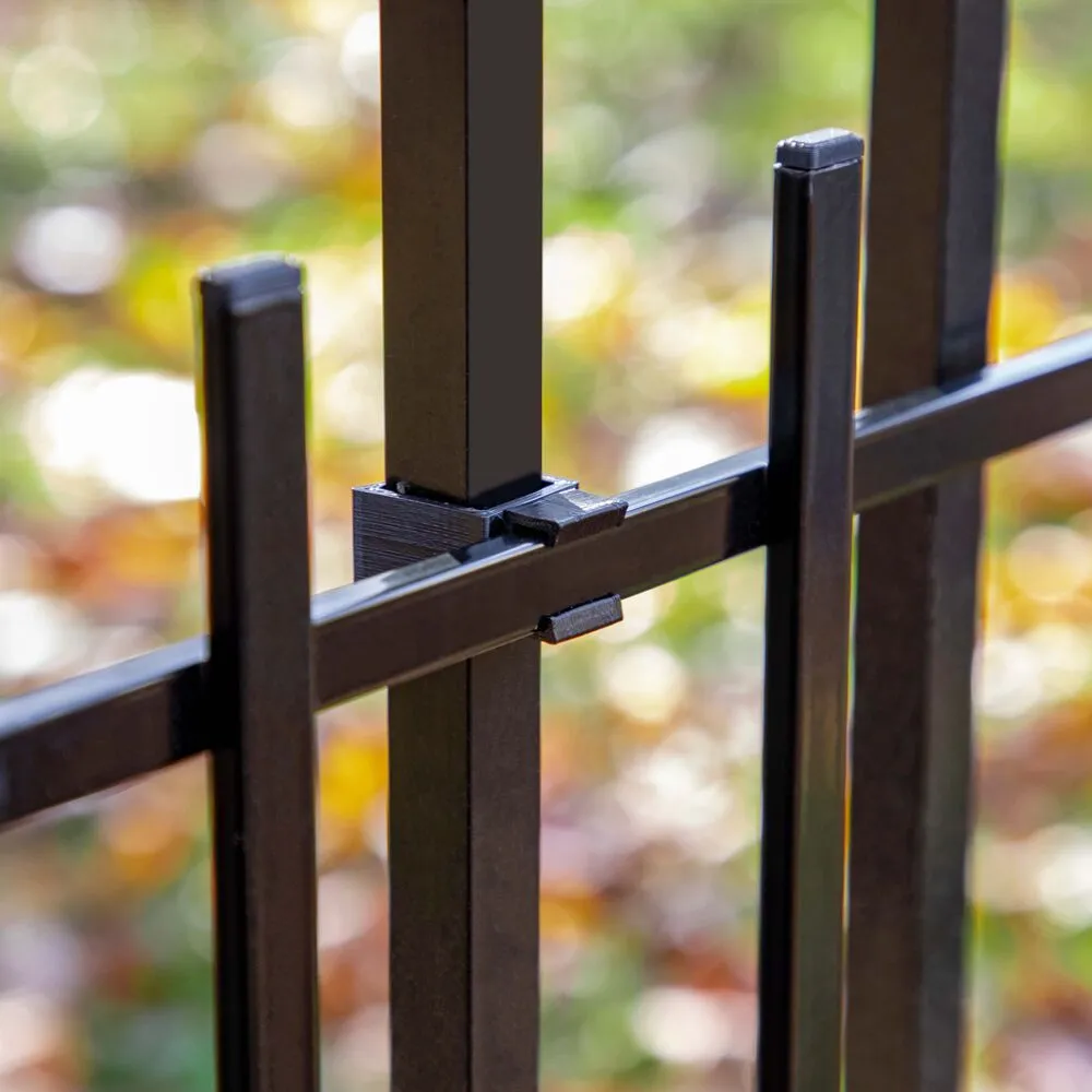 Freedom Standard 35-in Black Metal Puppy Picket Add-on Kit For Metal Fence, photo 7 of 7