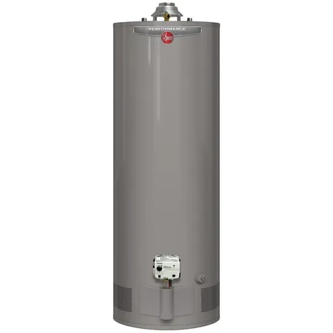 Performance 50 Gal. Tall 6-Year 38,000 BTU Natural Gas Tank Water Heater with Top T and P Valve